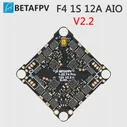 BETAFPV F4 1S 12A AIO FC V2.2 Бесщеточный контроллер Полета ELRS/FRSKY 2,4 G RX 1-2 S LiPo Для RC FPV Whoop Drone Зубочистка