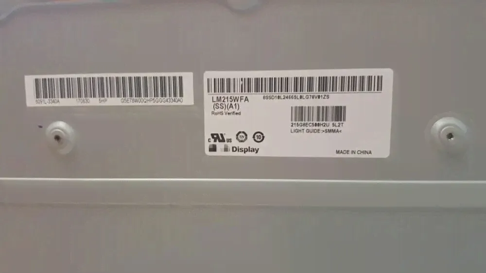 Новый сенсорный ЖК-дисплей LM215WFA SSA1 A2 A3 для Lenovo AIO 510-22ISH 520-22AST, универсальный ПК для ideacentre AIO 3-22ADA05 - Тип F0EX-0
