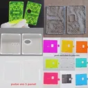 Сменная панель MK MODS квадратные панели для PULSE AIO.5 5 3 v3 КОМПЛЕКТ Pulse aio MINI panel Бак для аксессуаров pulse