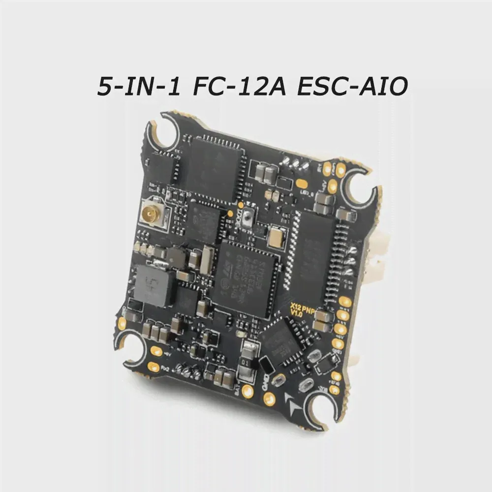 Happymodel X12 AIO 5-в-1 Контроллер полета со встроенным 12A ESC и OPENVTX Поддержка 1-2S для FPV-дрона аксессуары (art.: 3920beb7cf7bb)-0