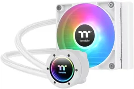 Жидкостное охлаждение процессора Thermaltake TH120 ARGB Sync V2 AIO, вентилятор 120 мм*1 ШИМ, скорость 500–2000 об/мин и воздушный поток 57,05 кубичес