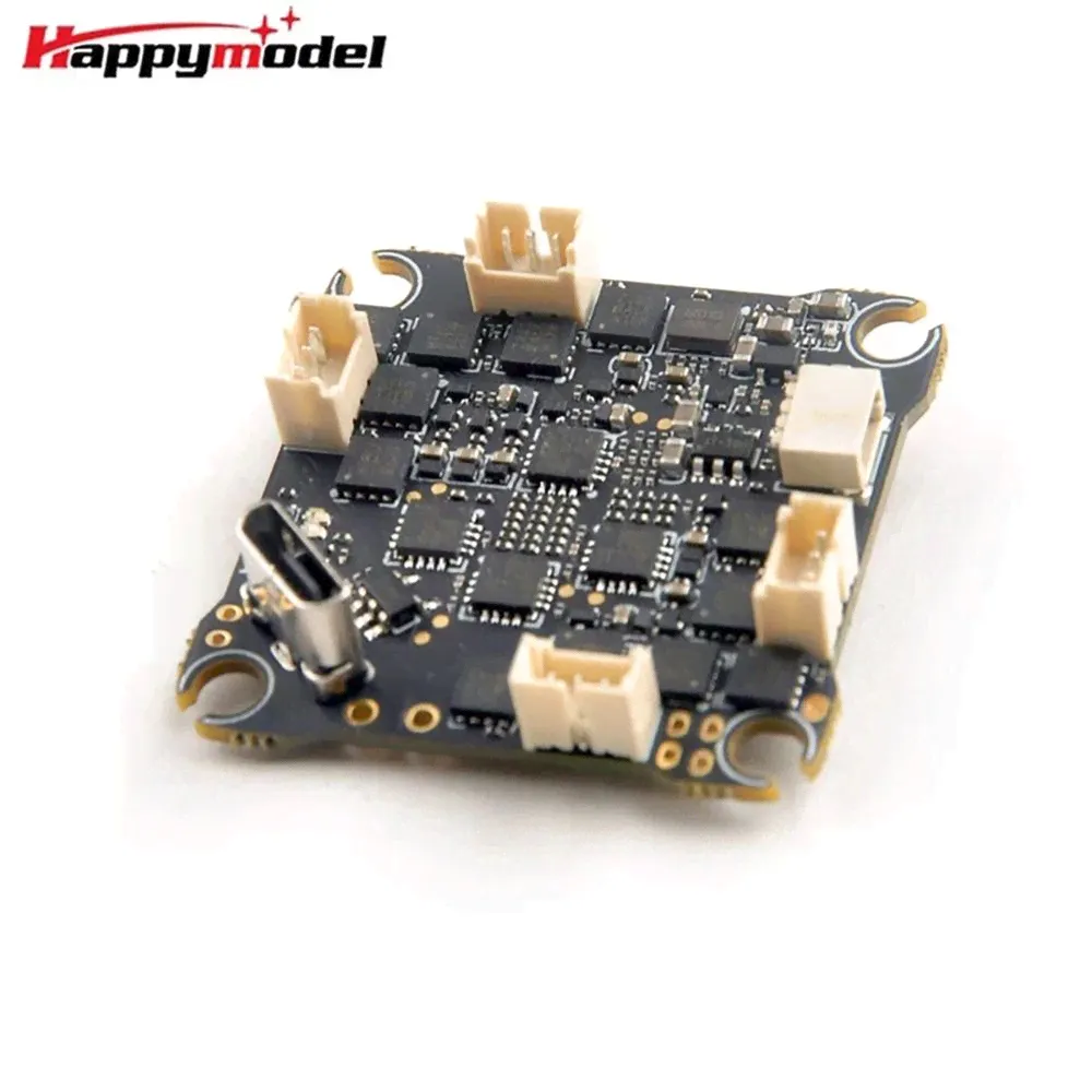 Полетный контроллер HappyModel X12 AIO 5-в-1 1-2s ELRS 12A ESC OPENVTX для fpv дронов вупов квадрокоптеров whoop-0