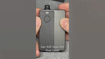 San AIO Vaperz Cloud Boro Kit - First Look! 💨🌪️#vape #boro #AIO #UK