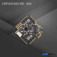 JHEMCU GHF405AIO-HD 40A F405 Baro OSD Двойной контроллер полета BEC BLHELIS 40A 4в1 ESC 2-6 S для Дронов FPV Freestyle Toothpick