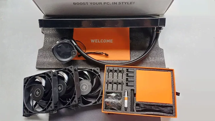 EK-Nucleus AIO CR360 Dark Unboxing
