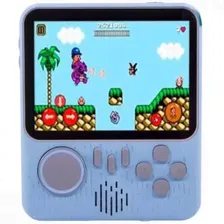 Игровая приставка PGP AIO Junior FC32a Slim, AV кабель, 8 бит, 500 игр, голубая