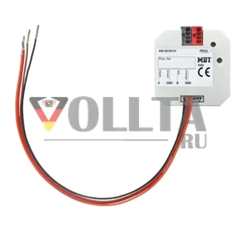 MDT AIO-0210V.01 переключатель двойной UP 0-10V Вход-Выход переключаемый