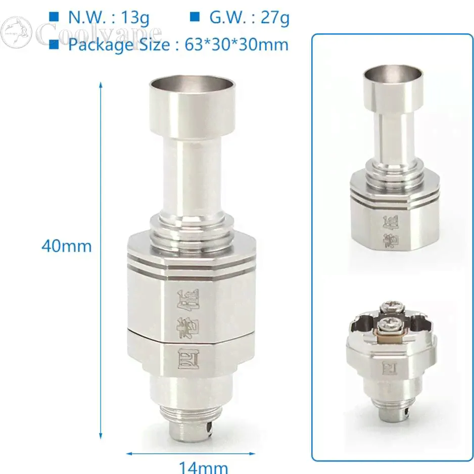SXK четыре один пять 415BB MTL стиль RBA 316 SS для бака Boro AIO/заготовка/SXK BB / Vandy Vape Pulse Cthulhu Boro VAPE Mod