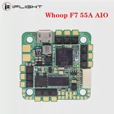 iFlight BLITZ Whoop F7 55A AIO Плата Контроллера полета /ESC Гироскоп BMI270 W / 25,5 *25,5 мм Схема крепления 2-6 S для радиоуправляемого FPV-Дрона