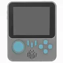 Портативная игровая консоль PGP AIO Junior FC32a Slim + 500 игр серый