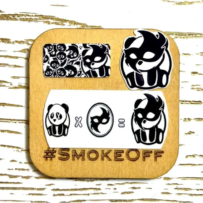 Sticker Set of 3 for Dot Aio WICK D V8-0